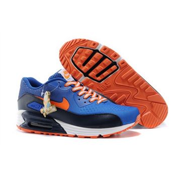 Nikeid Air Max 90 2014 World Cup National Team Womens Shoes Netherlands Blue Orange Factory Store